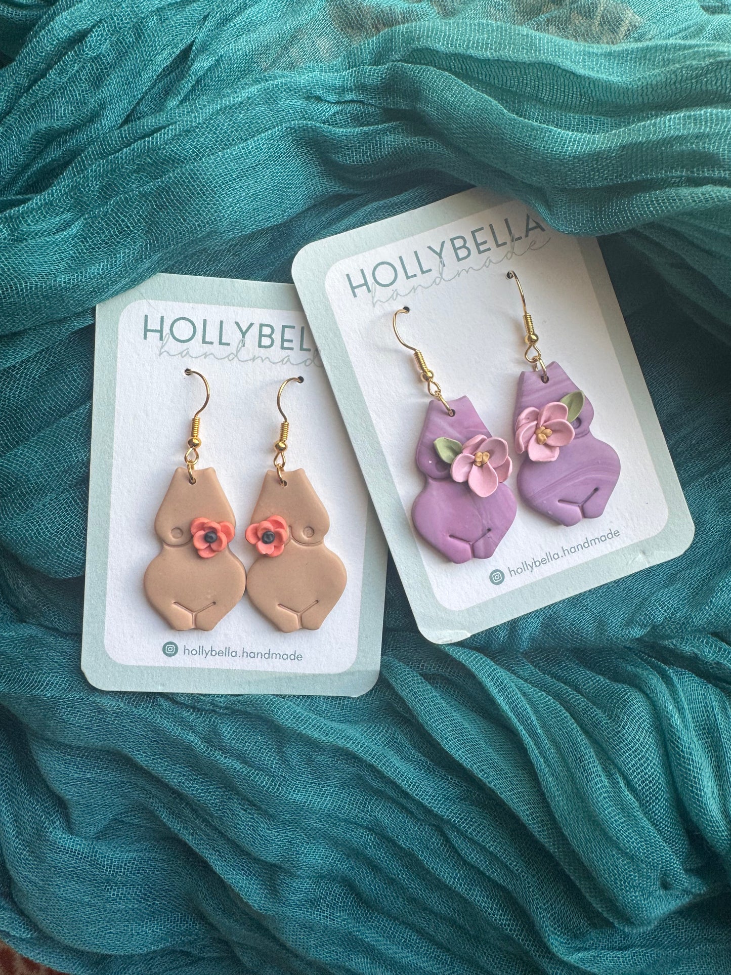 Floral Body Dangles