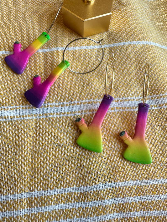 *NEW* Neon Rainbow Bong Hoops