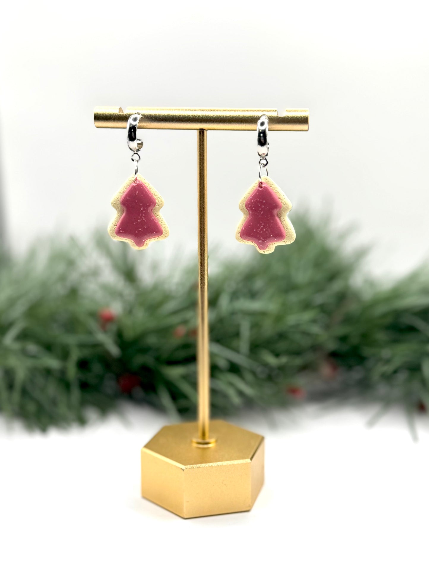 Sugar Cookie Christmas Trees (Mini Hoops)