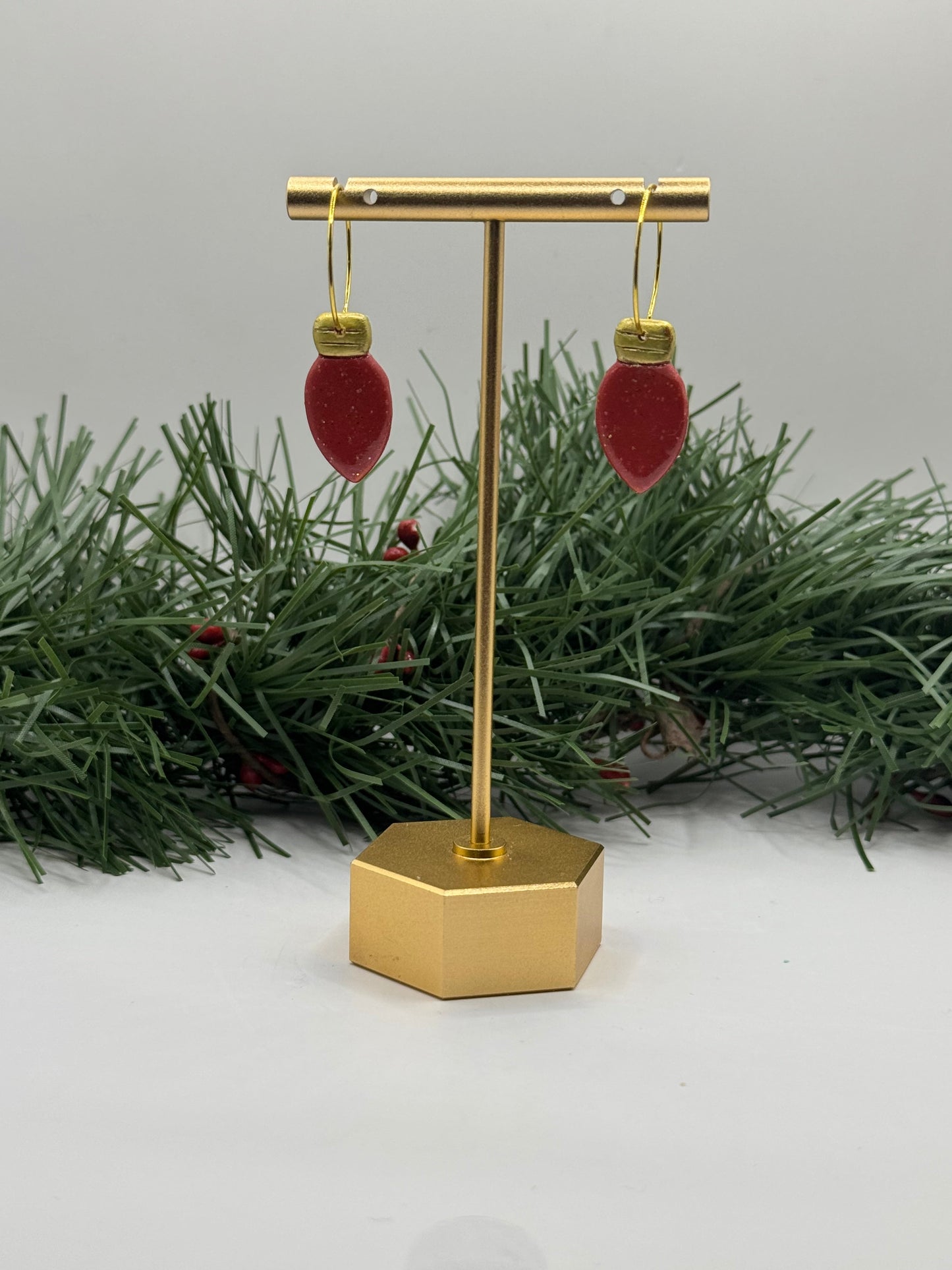 Christmas Bulb Hoops