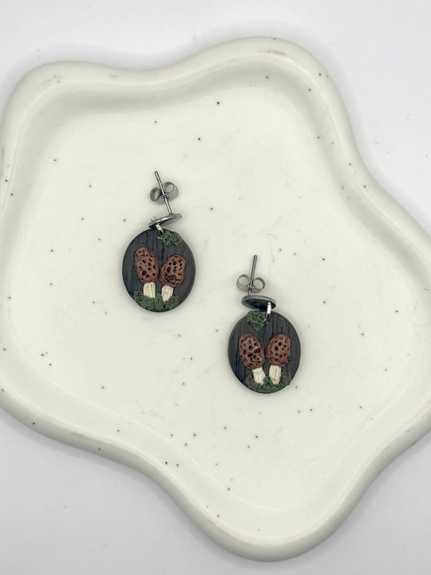 *NEW* | Mini Morel Earrings