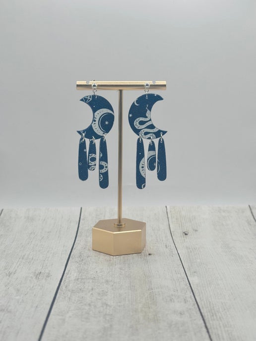 Witchy Moon Dangles