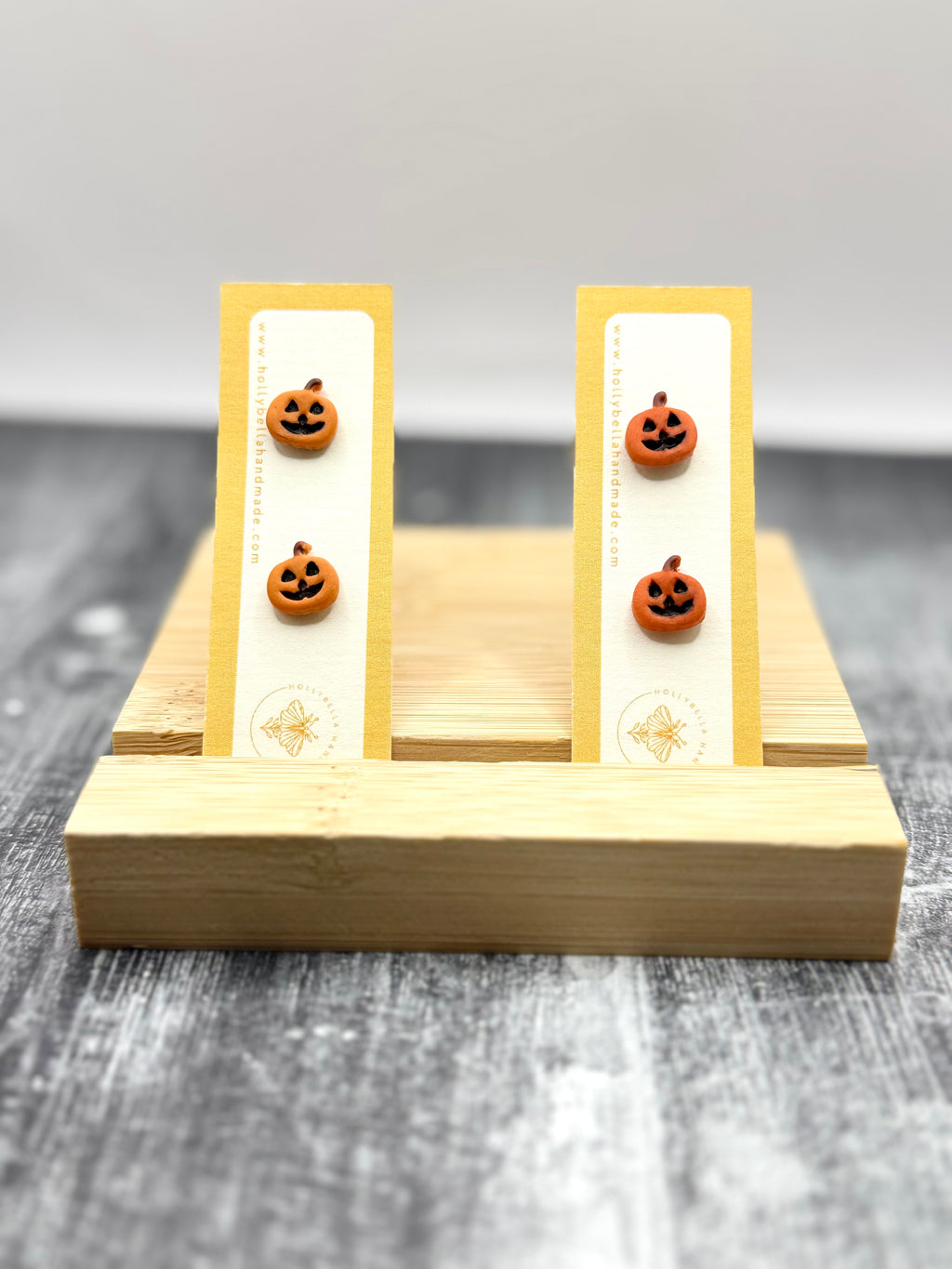 Jack O lantern Studs