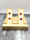 Jack O lantern Studs