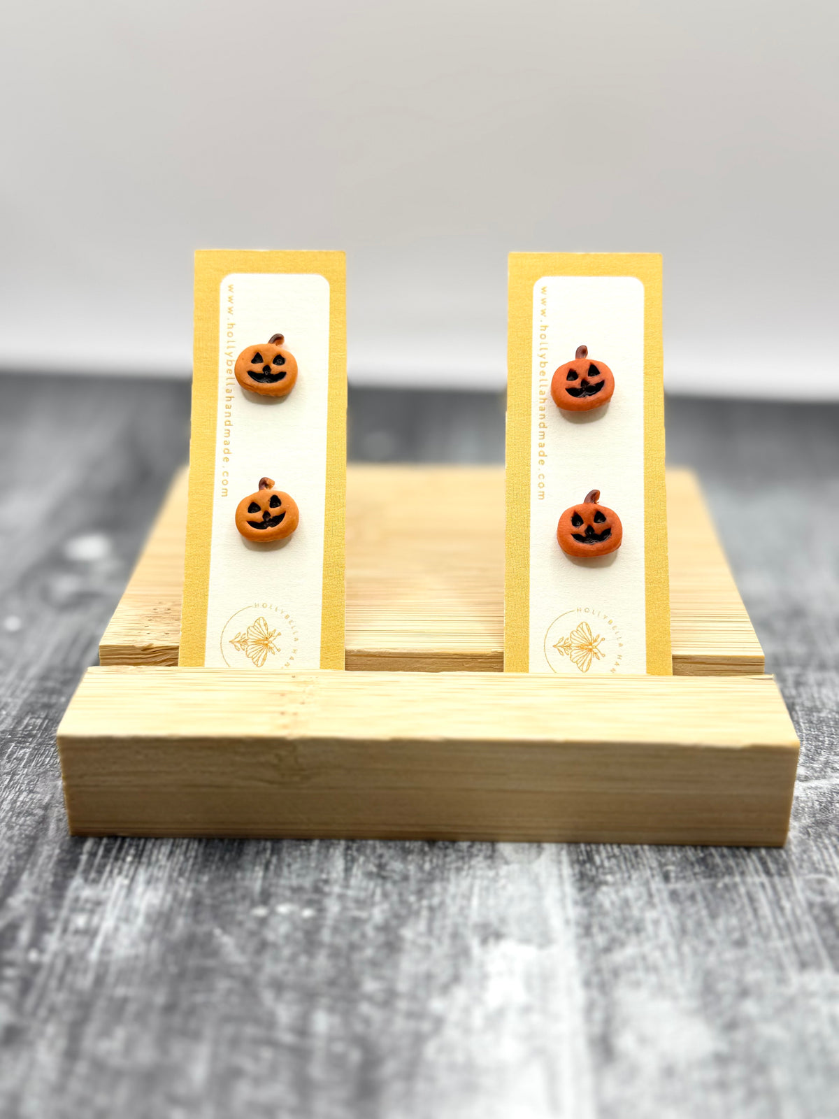 Jack O lantern Studs
