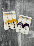 Crystal Moon Dangles