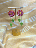 Daisy + Leaf Dangles