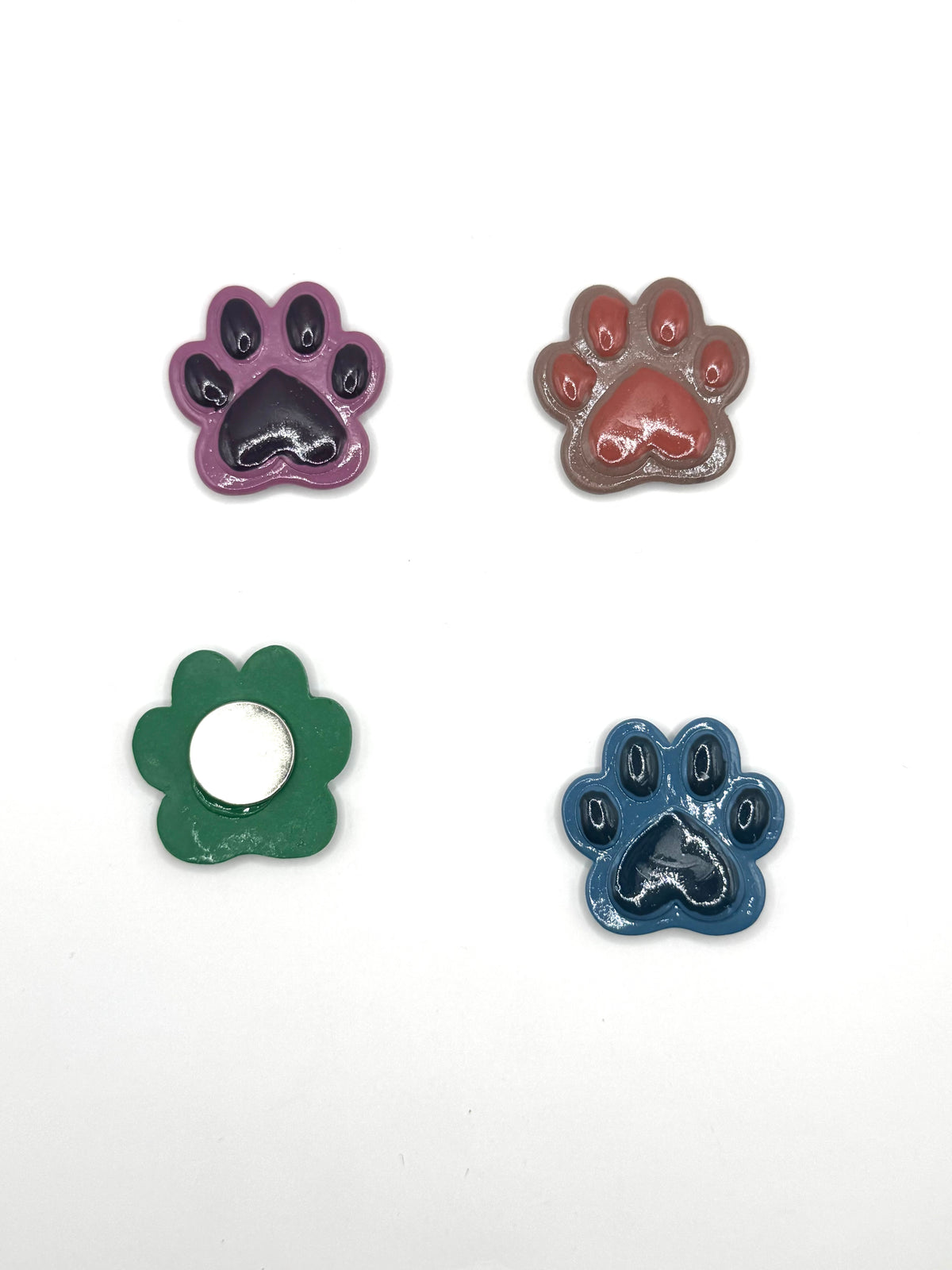 Paw Print Magnets