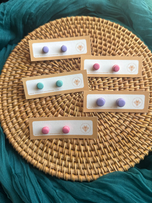 Macaroon Studs
