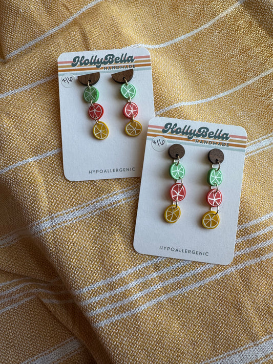 *NEW* SUMMER | Triple Citrus Dangles