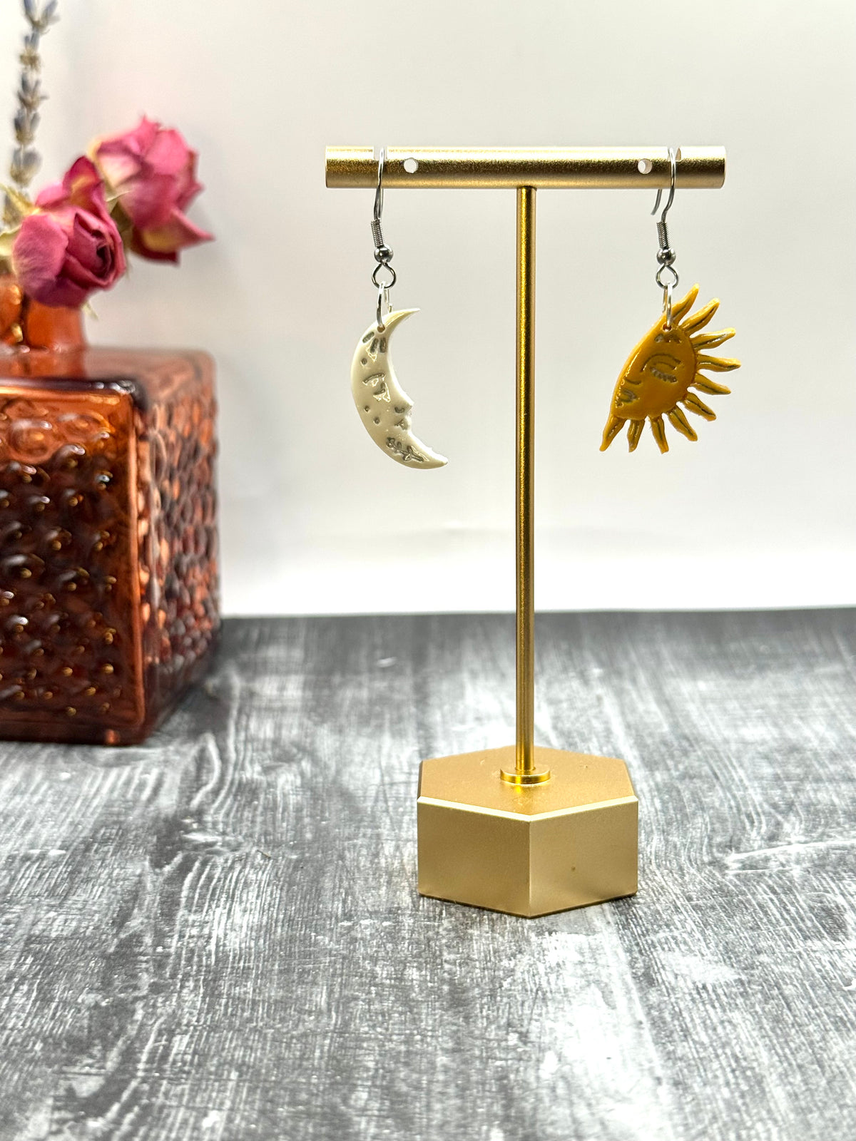 Sun & Moon Dangles
