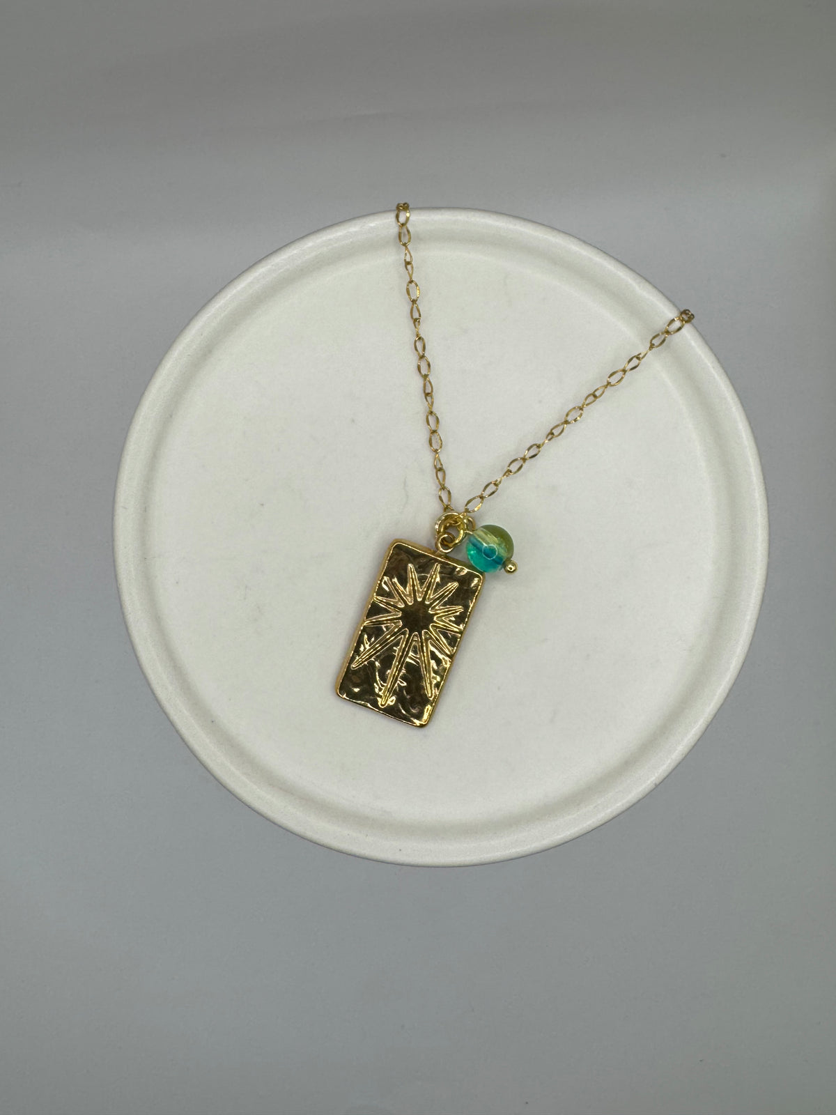Sun Charm Necklace