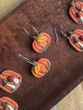 Pumpkin & Leaf Hoops
