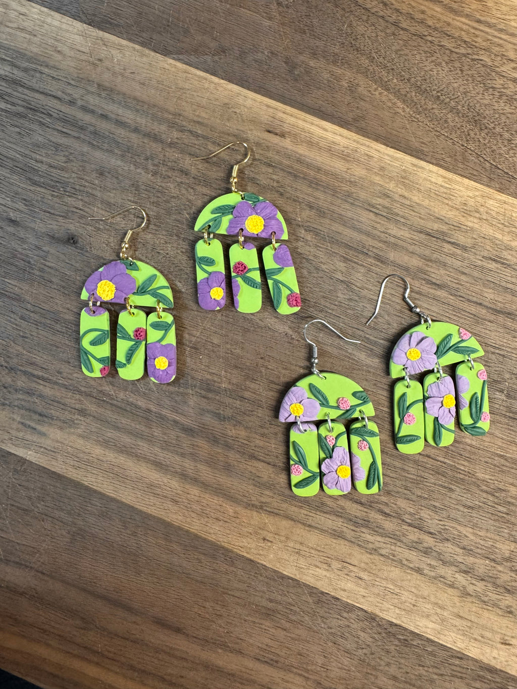 Floral Vintage Dangles