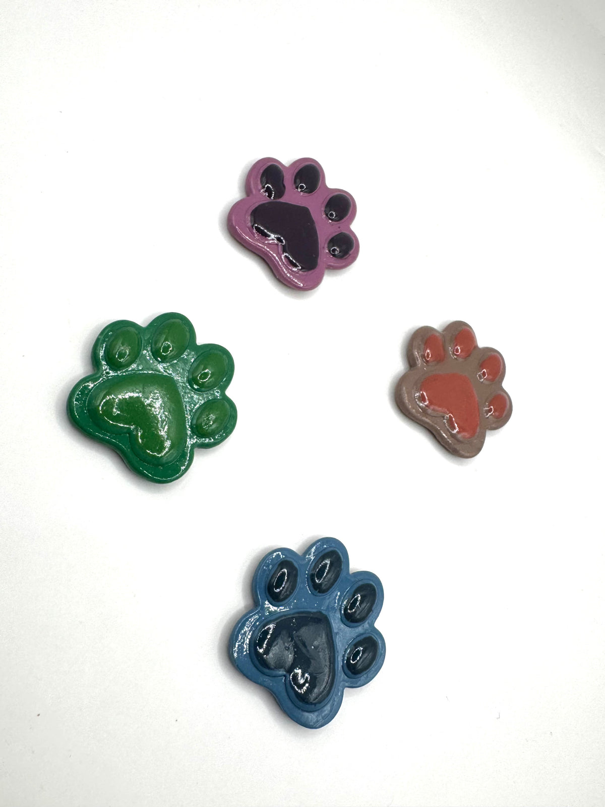 Paw Print Magnets