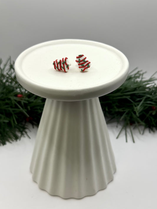 Lil Debbie Christmas Tree Cake Studs