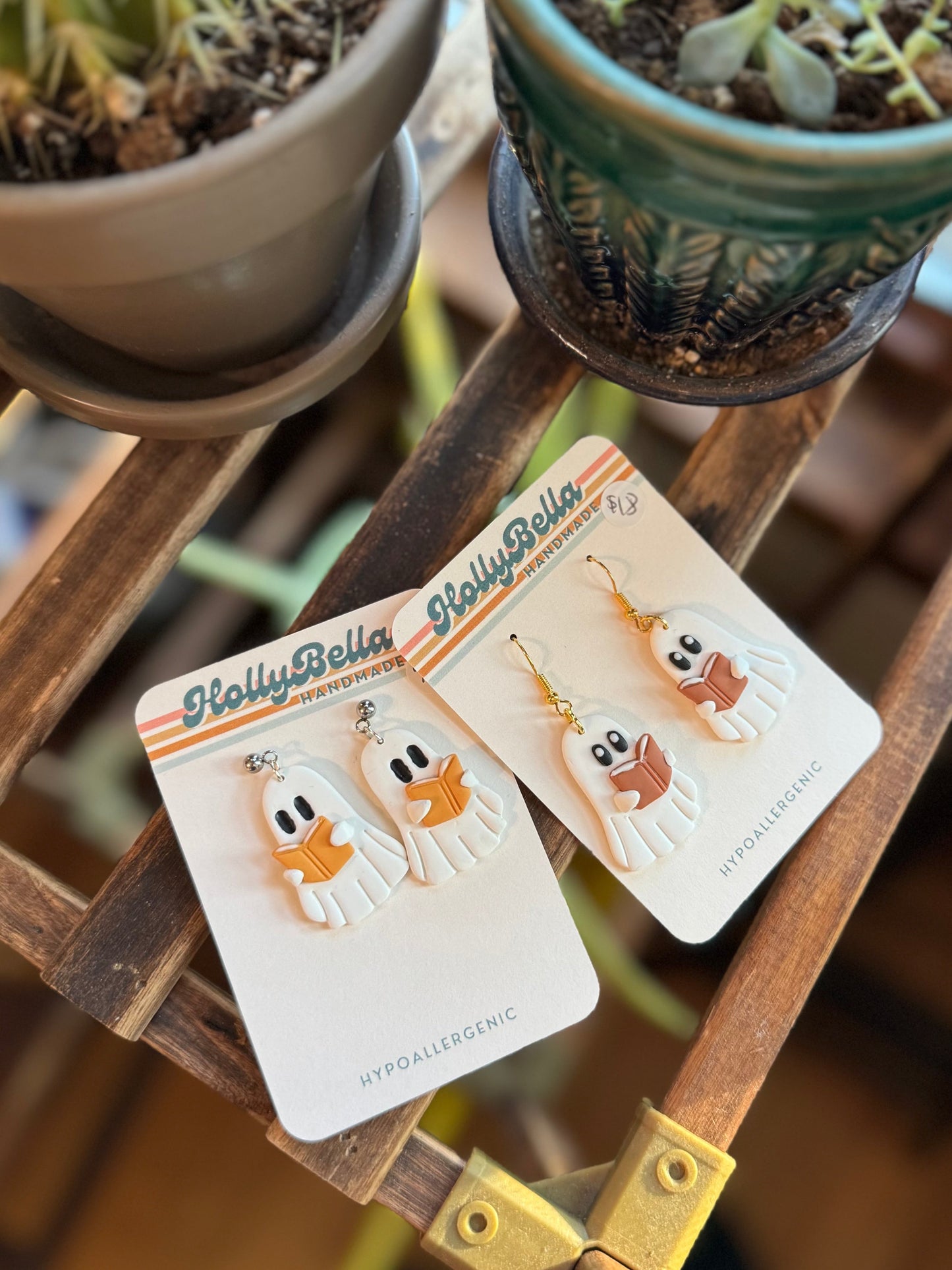 Boos & Books (ghost w/book)