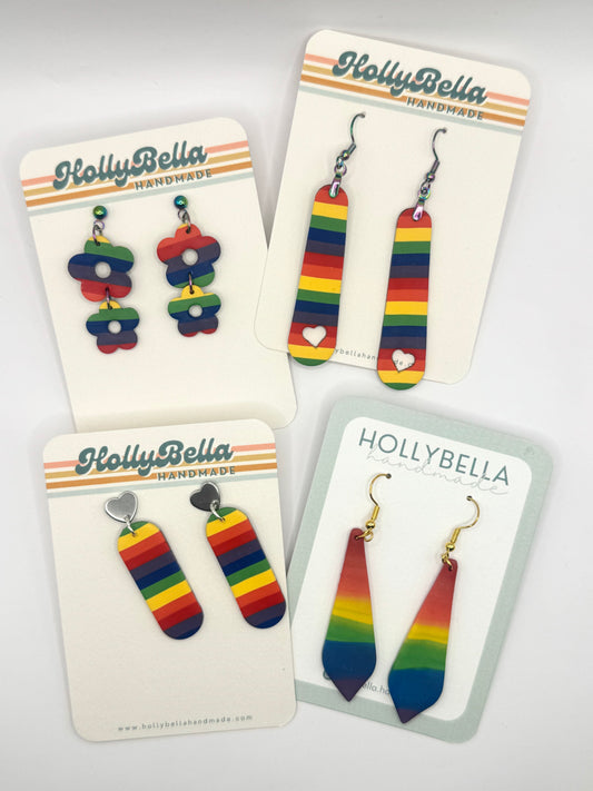 Pride Rainbow Dangles