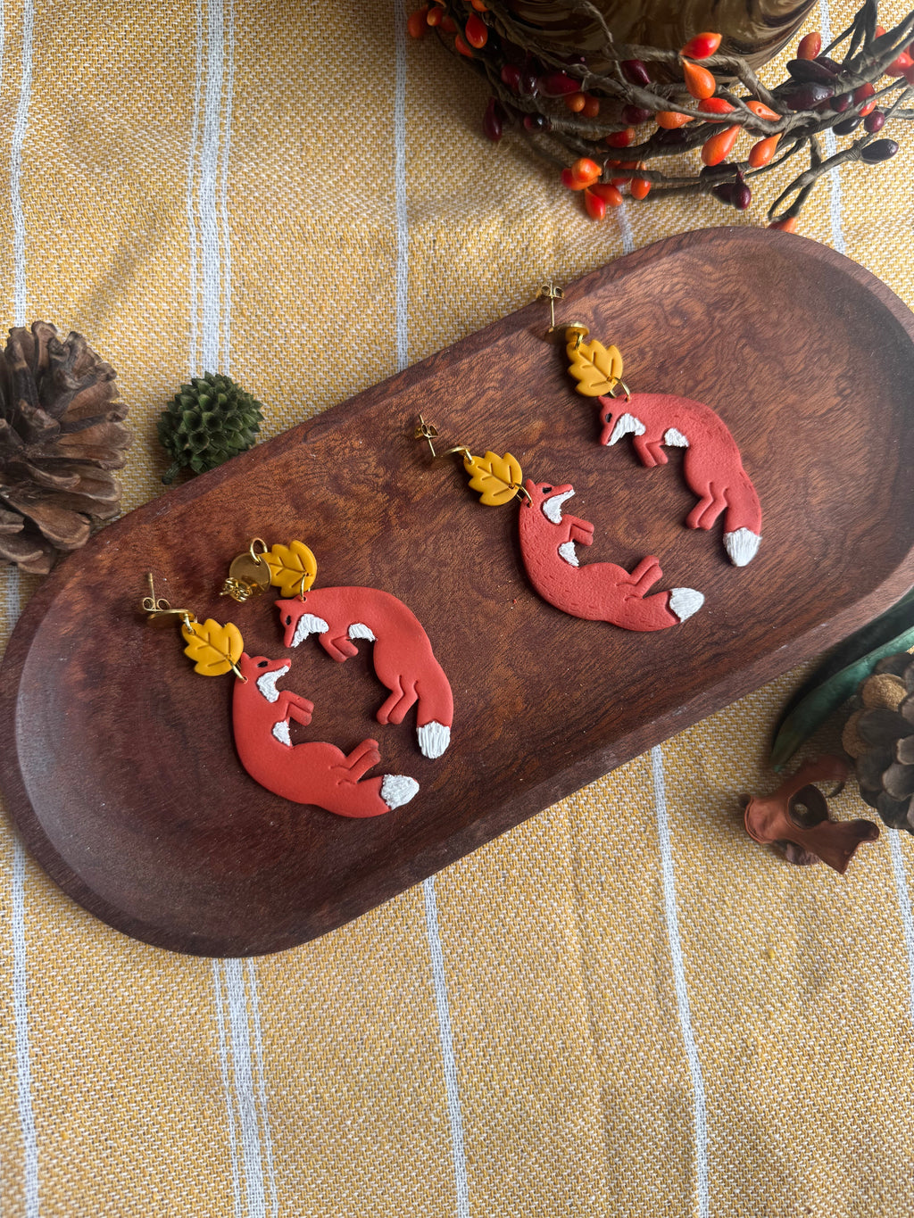 Fall Fox Dangles