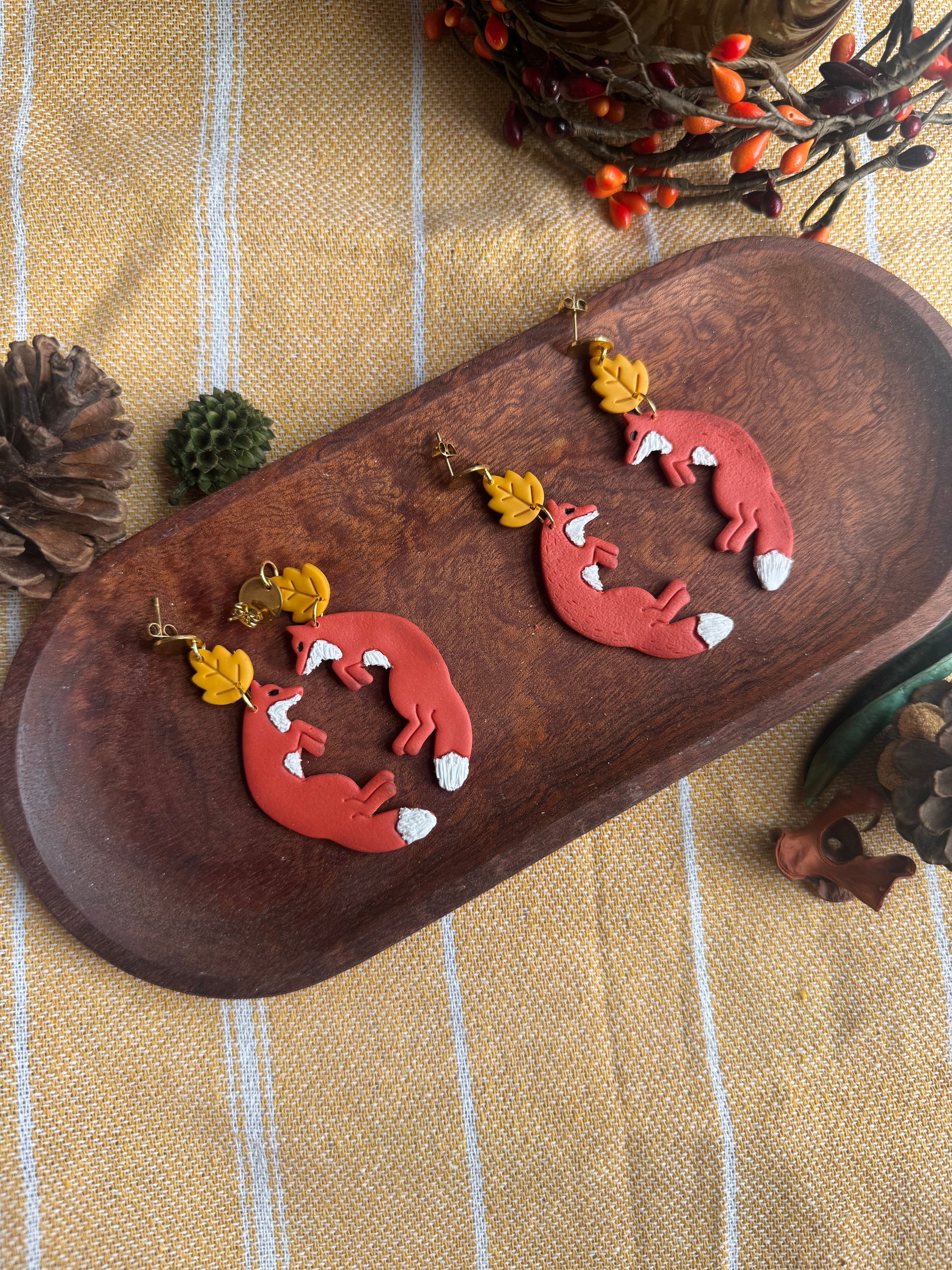 Fall Fox Dangles
