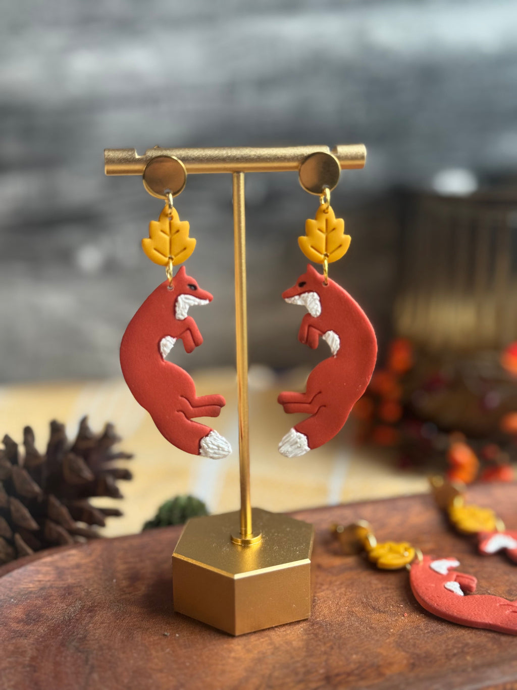 Fall Fox Dangles