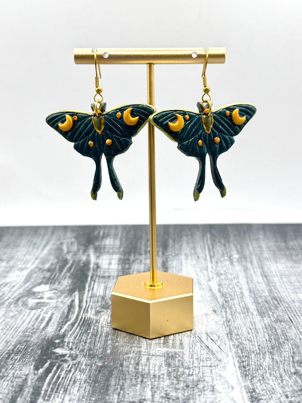 Celestial Moth Dangles