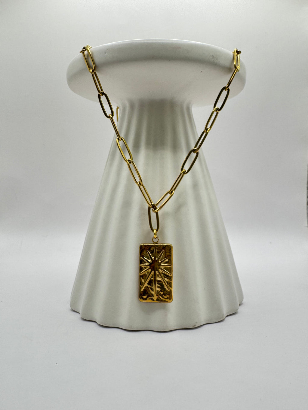 Sun Charm Necklace