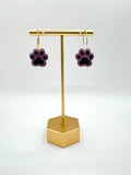 Paw Print Hoops