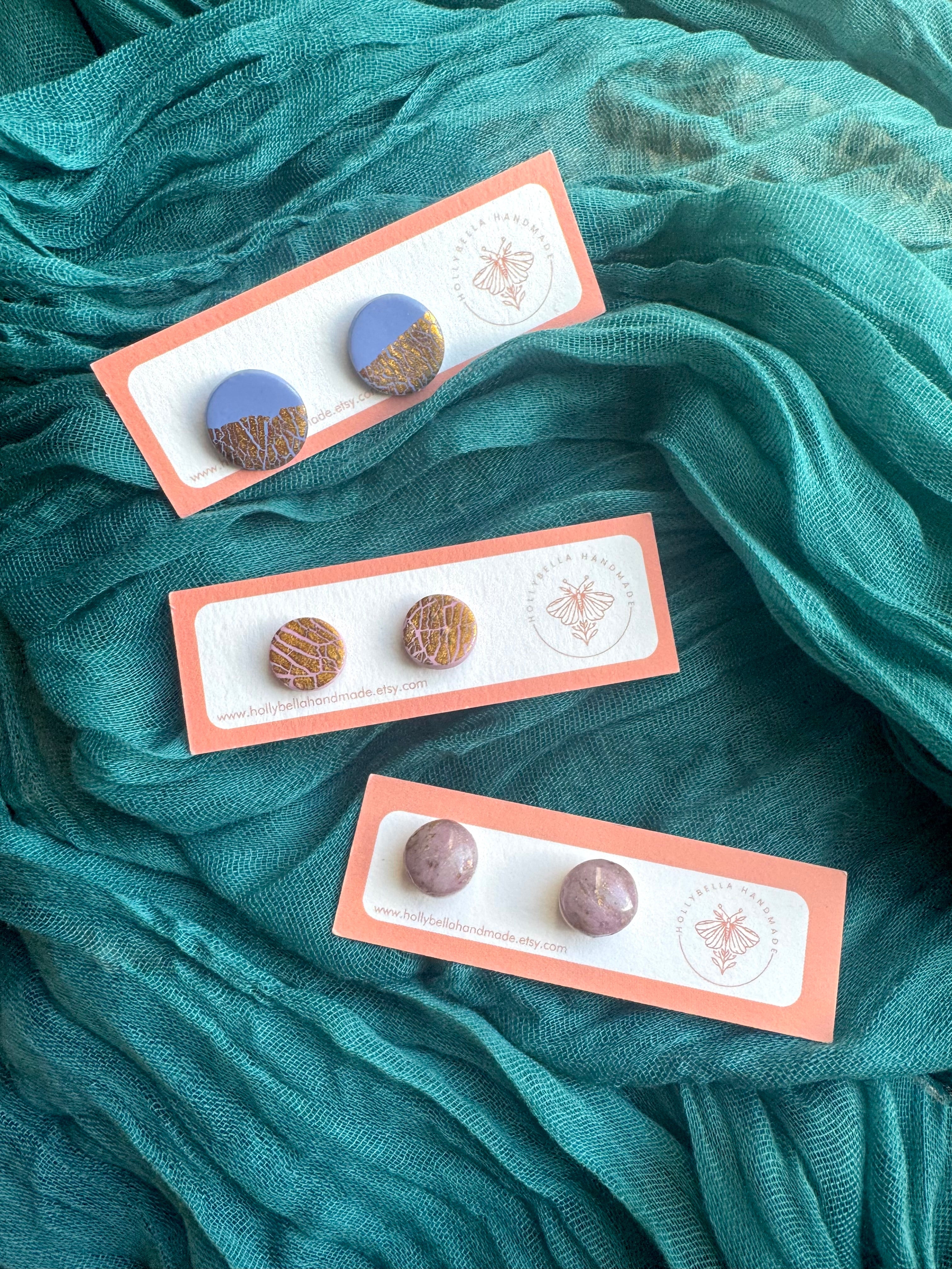Gold Foil Studs