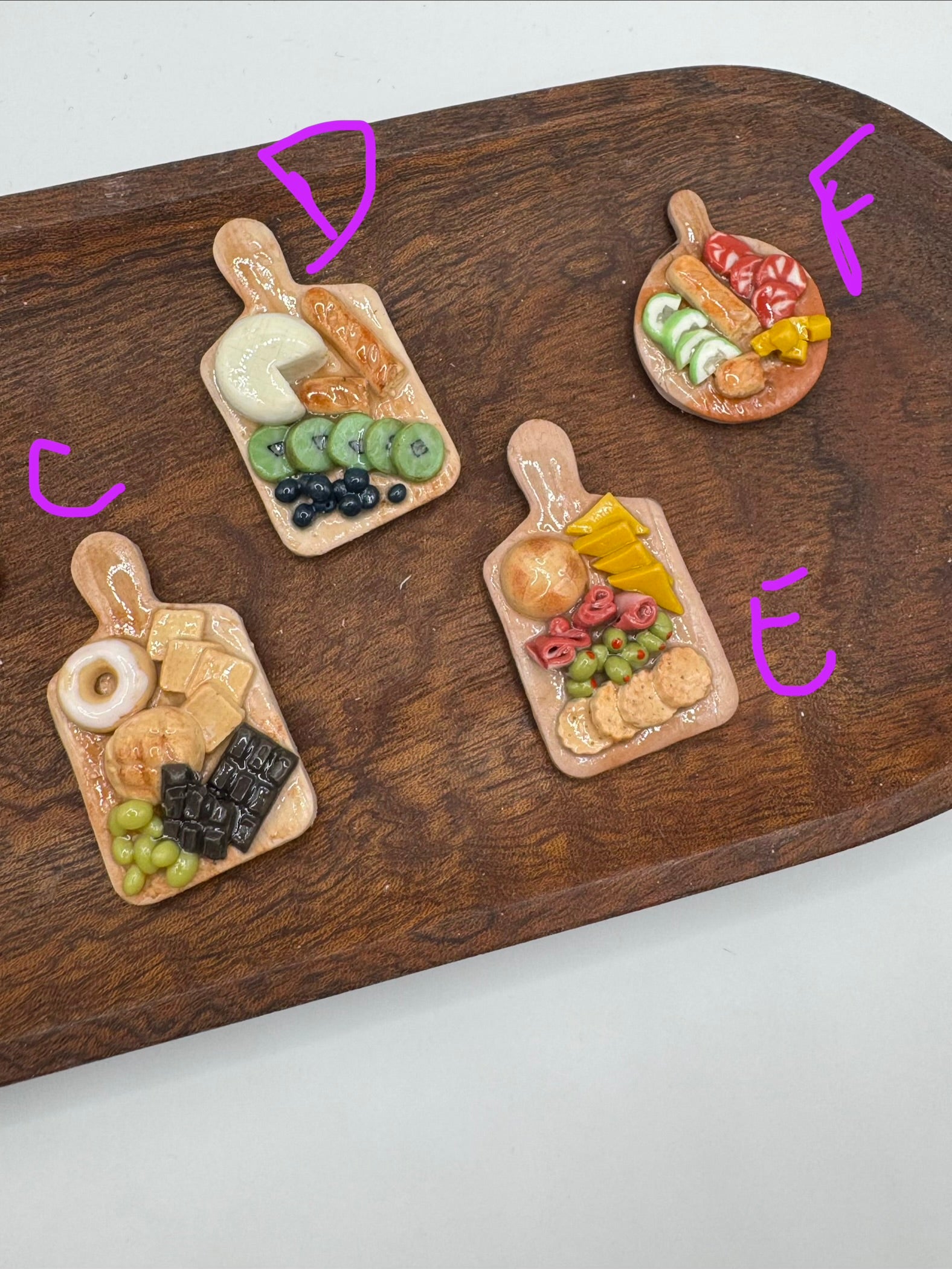 Charcuterie Board Magnets
