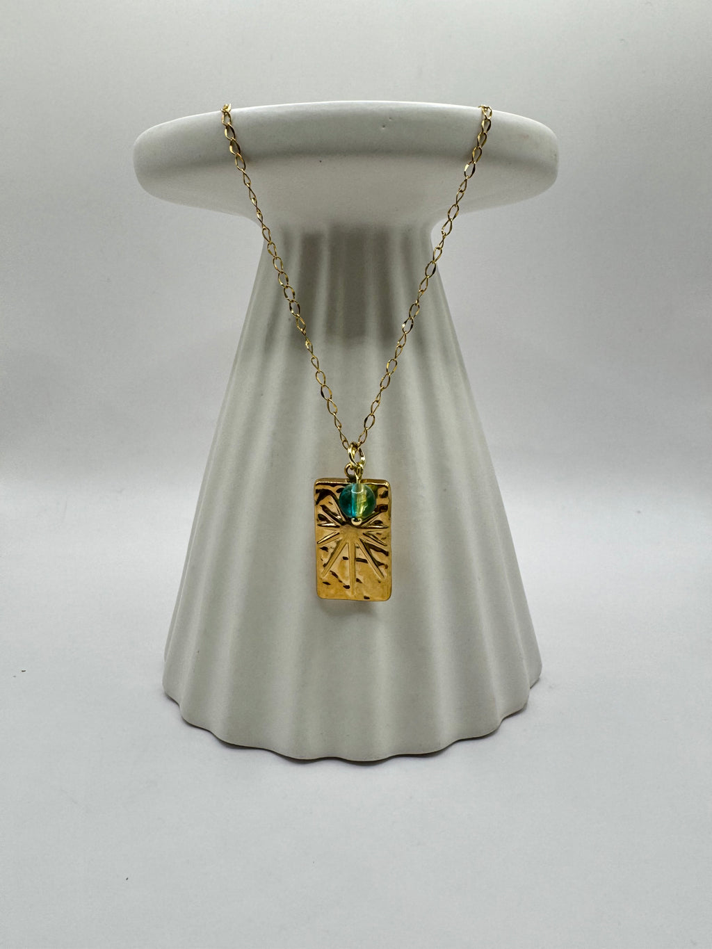 Sun Charm Necklace