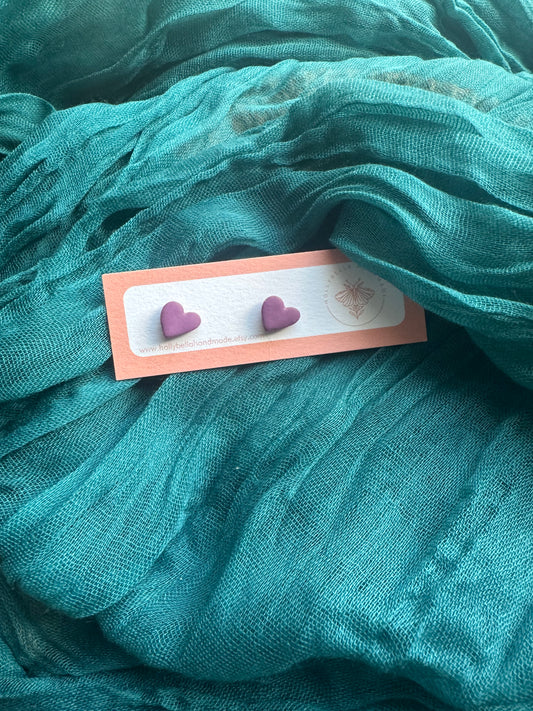 Heart Studs