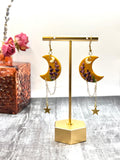 Witchy Moon Dangles