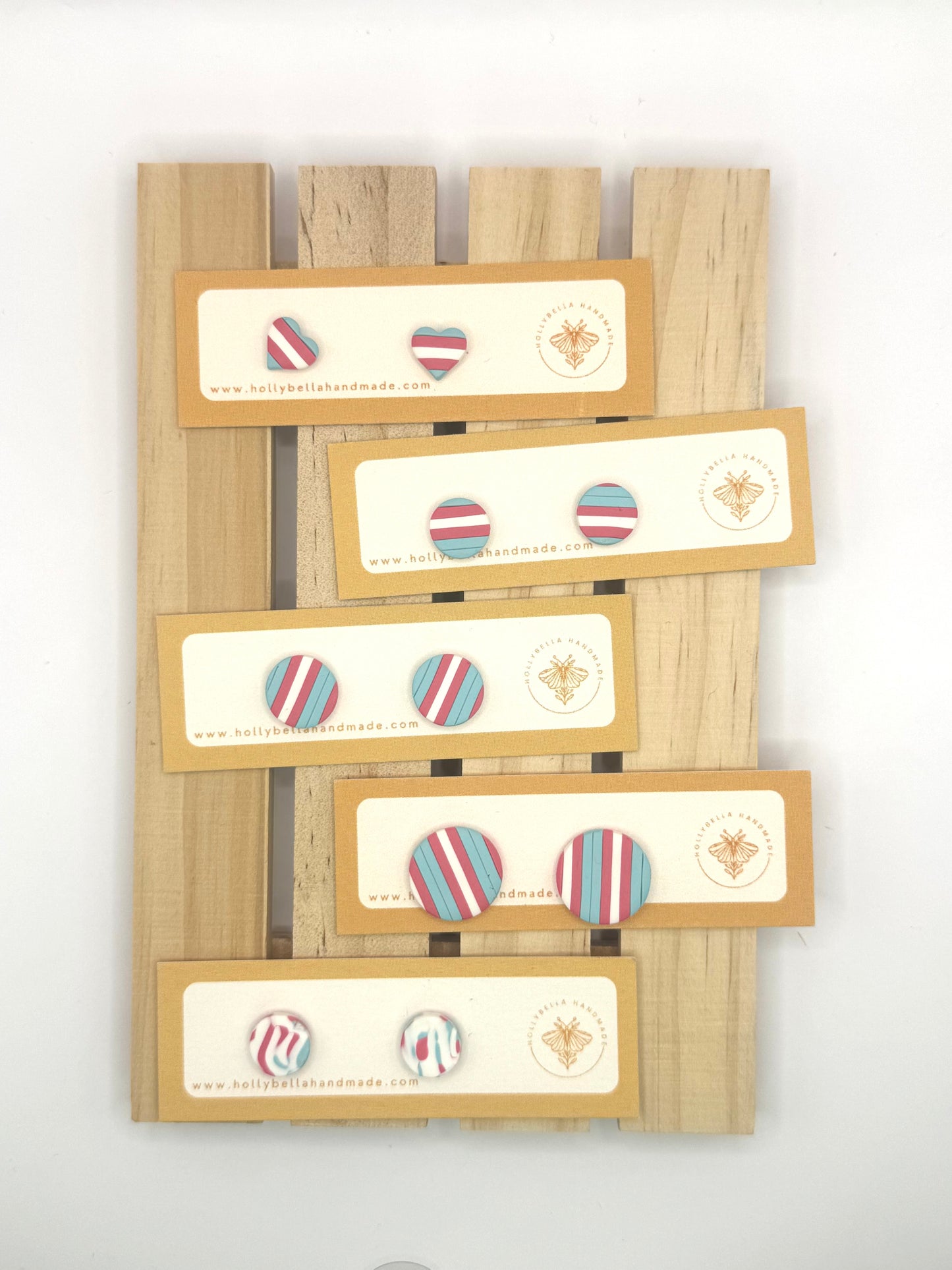 Trans Pride Studs