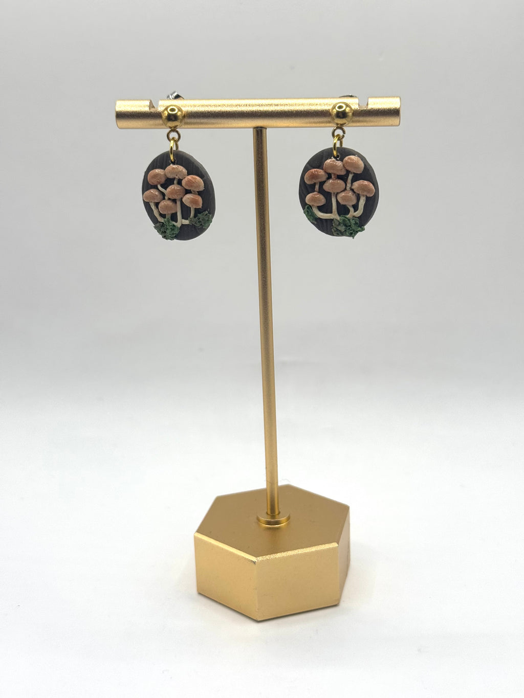 Mini Mushroom Earrings