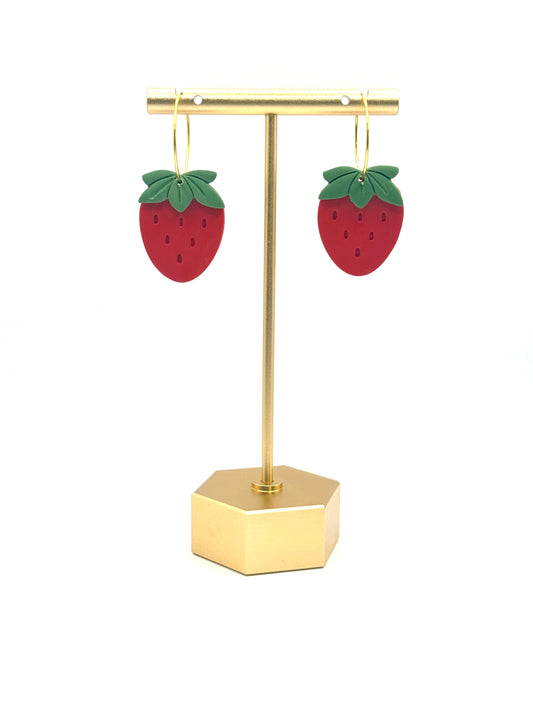 Strawberry Hoops