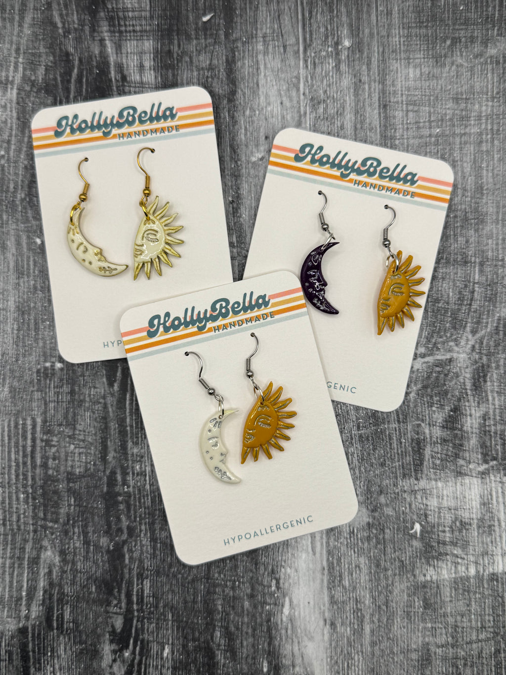 Sun & Moon Dangles