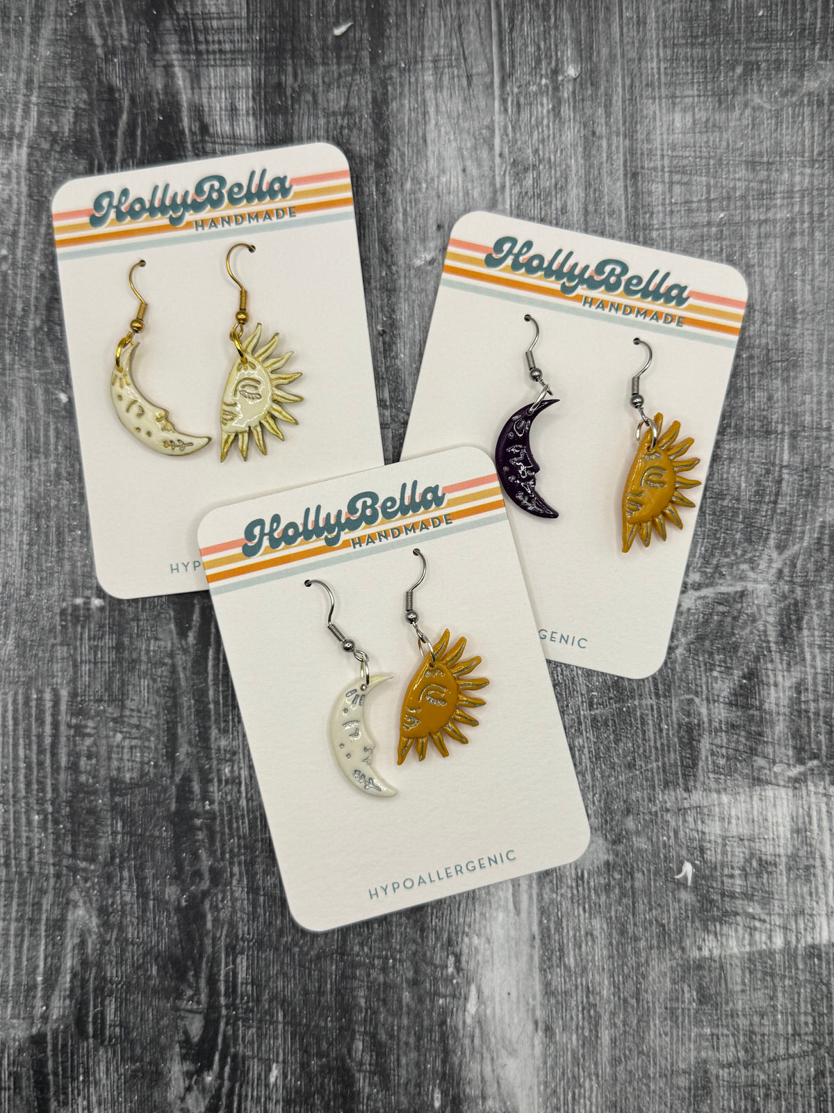 Sun & Moon Dangles