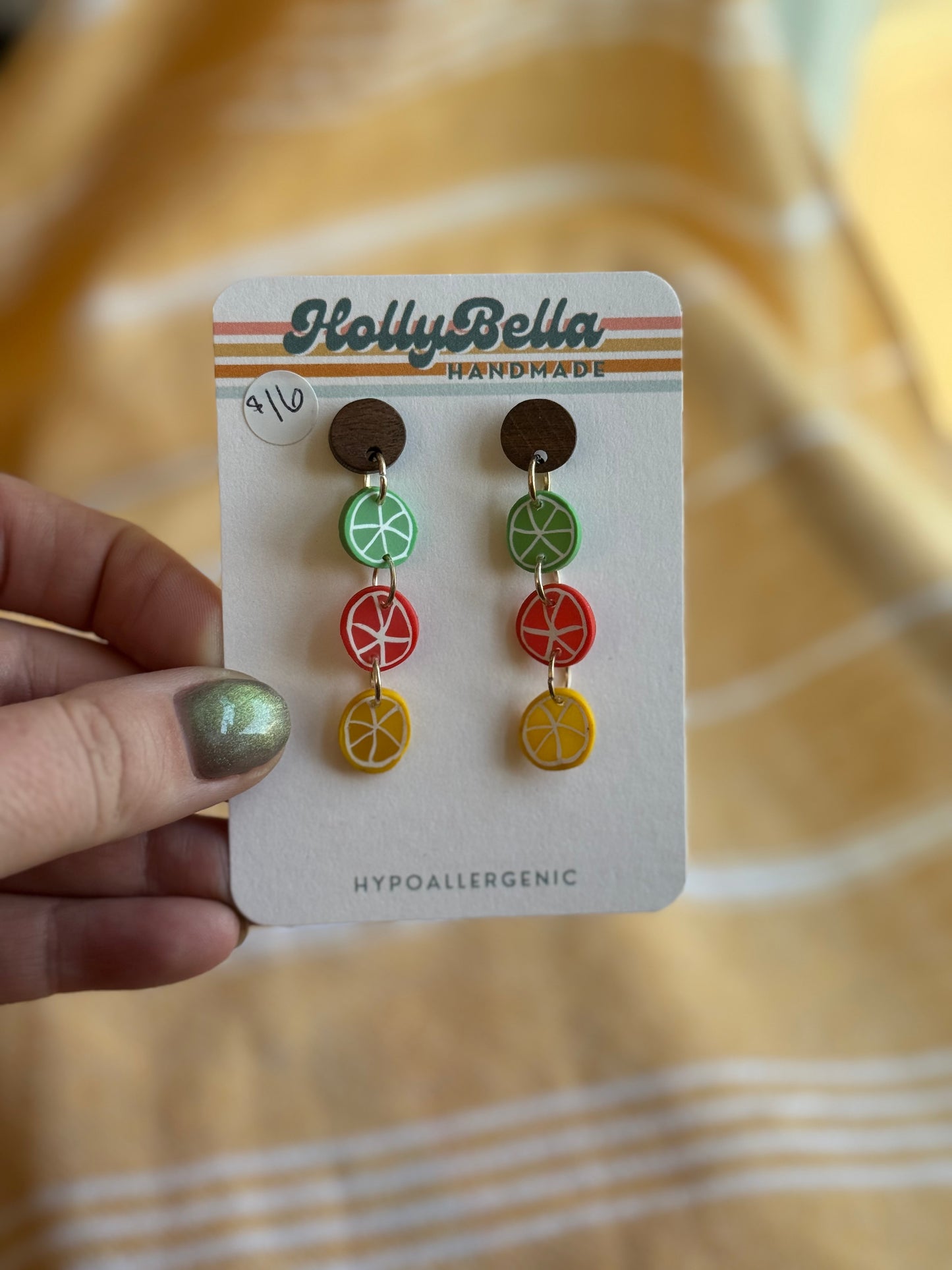 *NEW* SUMMER | Triple Citrus Dangles