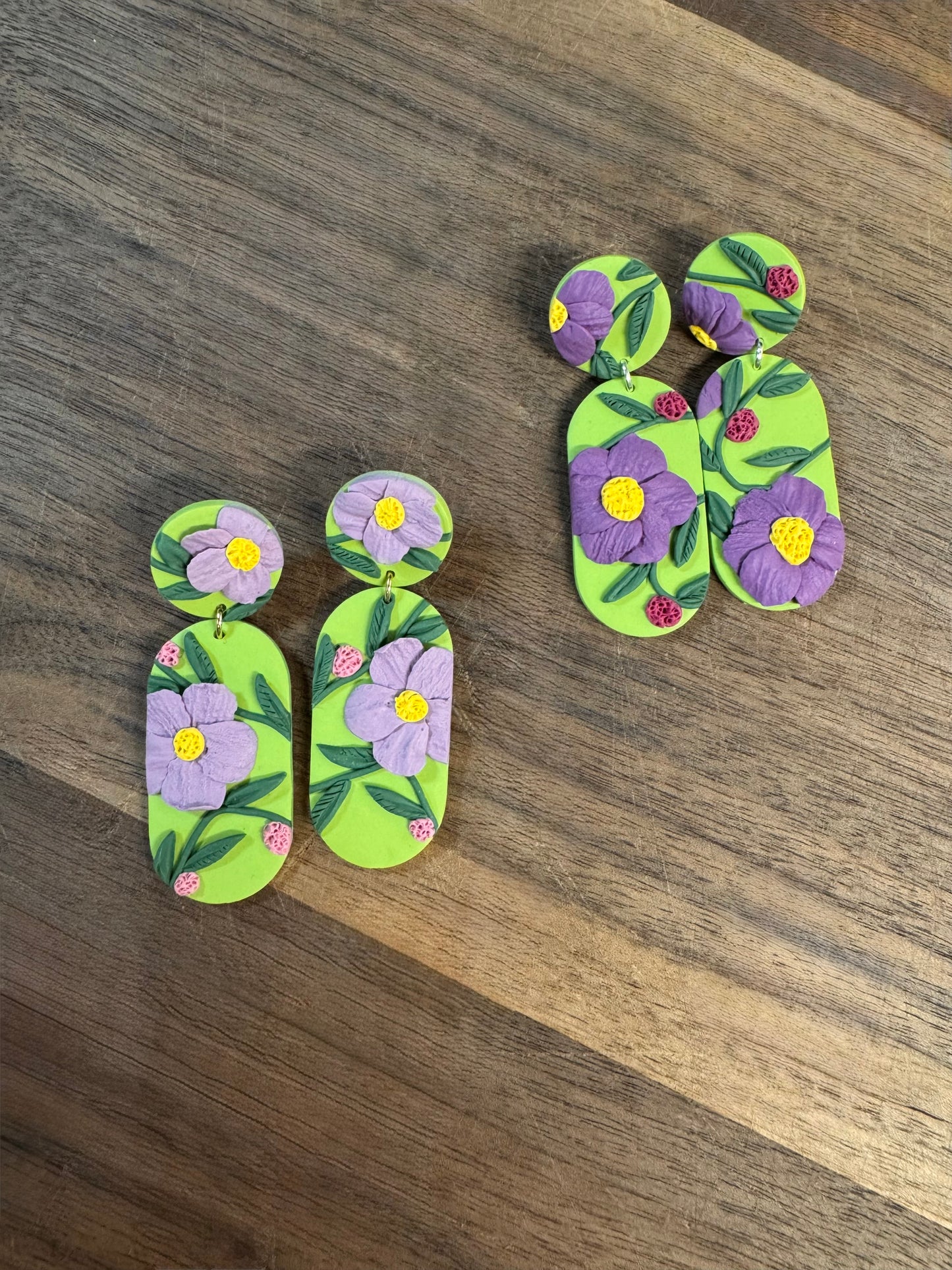 *NEW* SUMMER BOTANICALS | Floral Oval Dangles