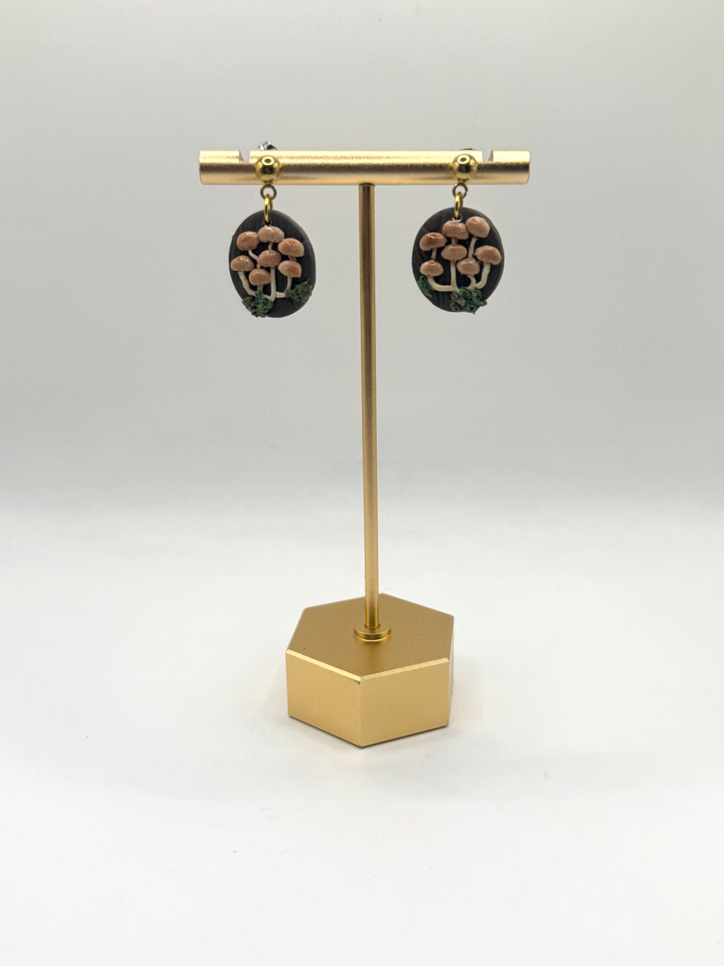 Mini Mushroom Earrings