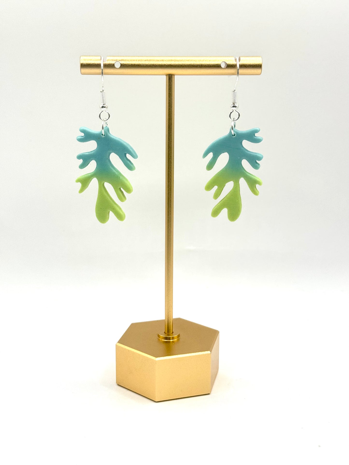 Ocean Coral Dangles