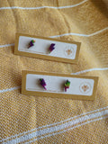 Neon Rainbow Lightening Studs