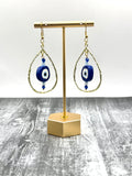 Evil Eye Teardrop Dangle