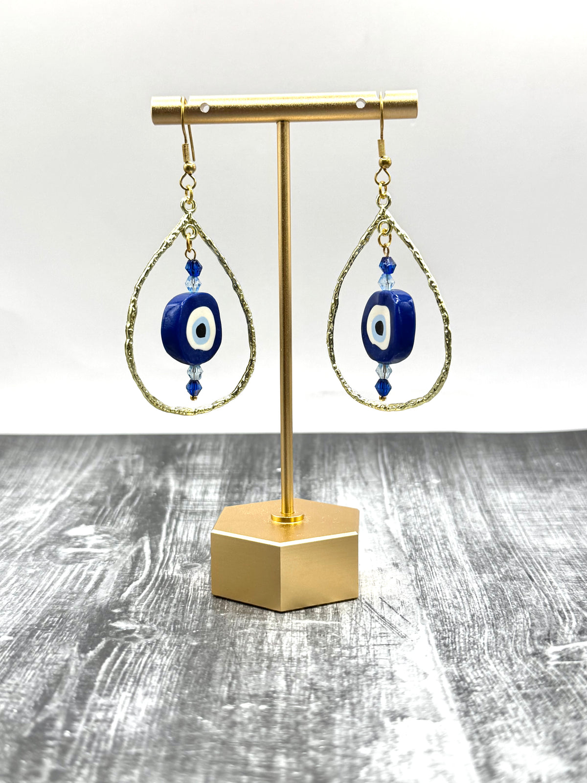Evil Eye Teardrop Dangle