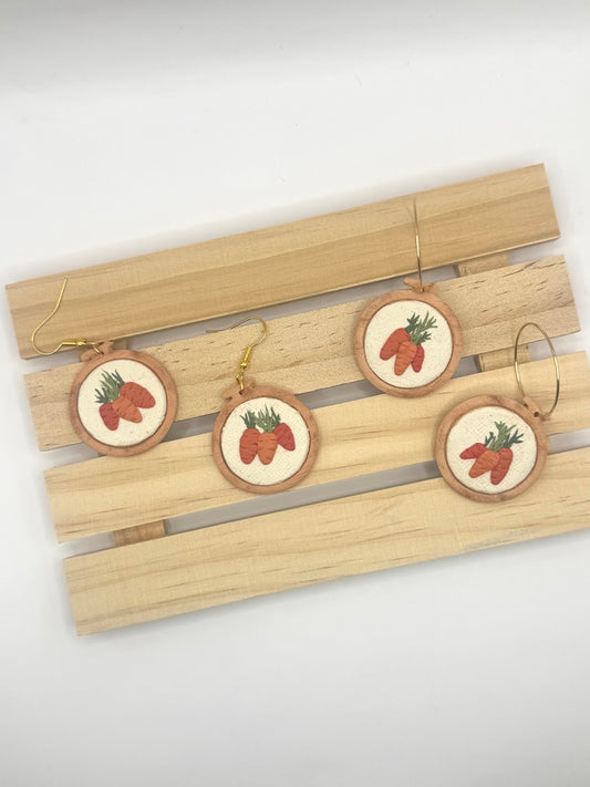 Spring Garden Stitches | Carrots