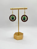 Framed Beetle Dangles
