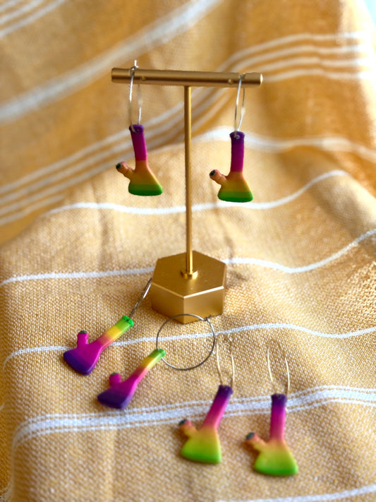 *NEW* Neon Rainbow Bong Hoops