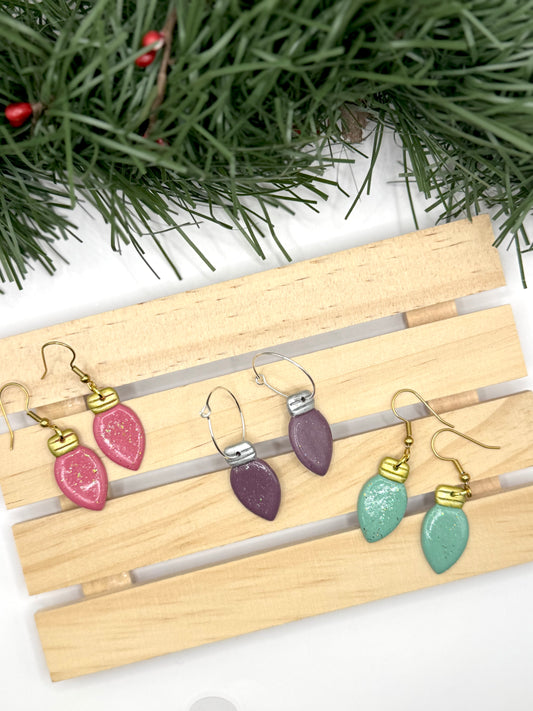 Christmas Bulb Hoops