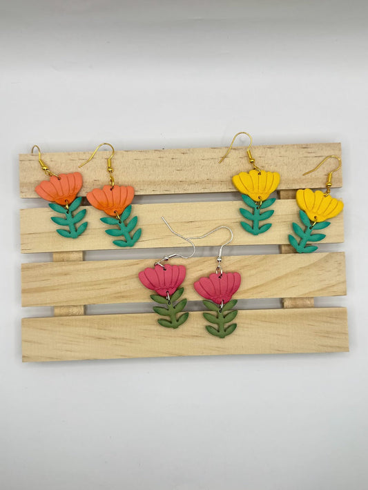 Flower + Stem Dangles
